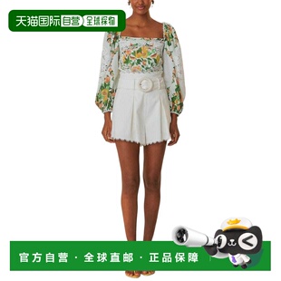 Salad Papaya Rio 美国奥莱直发 off white Blouse 自营FARM
