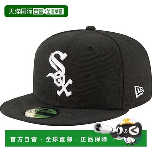 PERF 自营NEW MLB 59FIFTY男女通用黑色涤纶帽子 ERA