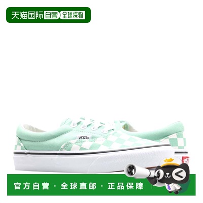 自营Vans Era Checkerboard Neptune Green/True White Low Top S