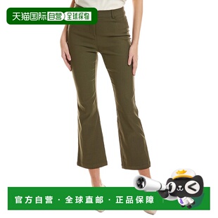 自营Nanette Nanette Lepore长裤-绿色 美国奥莱直发直筒裤喇叭裤