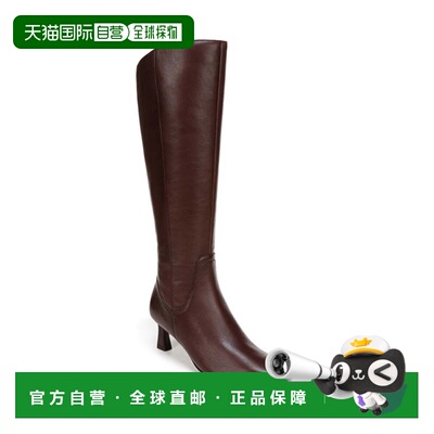 自营Women's Naturalizer Deesha Boots Brown Leather Wide Calf