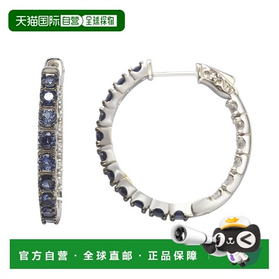 自营Suzy Levian Sterling Silver Pink Sapphire and Diamond Ac