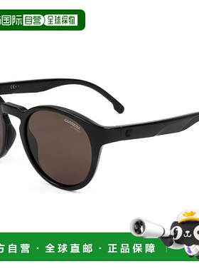 自营 Carrera男式51毫米棕色太阳镜-黑色 美国奥莱直发卡雷拉