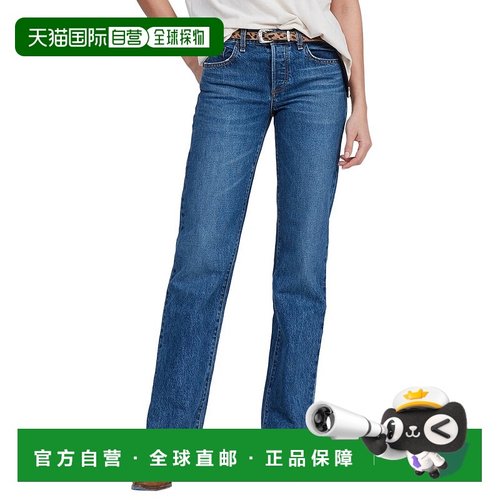 自营 ASKK NY Sundowner 长款低腰直筒牛仔裤 - 多色 美国奥莱直