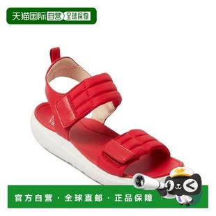 自营Dearfoams Women's Thea Quarter Strap Sandal - true red