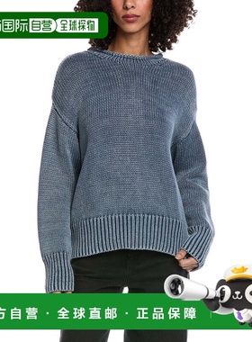 自营Faherty Sunwashed Roll Neck Sweater - blue 美国奥莱直发