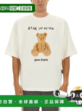 自营palm angelsRelaxed-Fit Printed T-Shirt - neutrals 美国奥