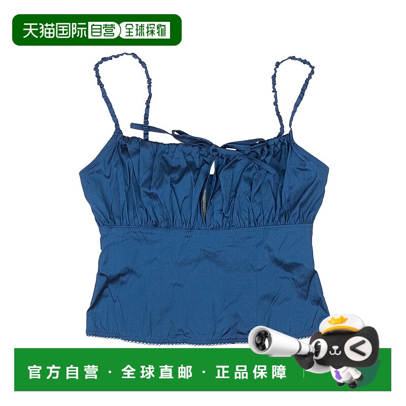 自营 opening ceremony开幕式弹力婴儿褶皱上衣 - 海军蓝 - 蓝色