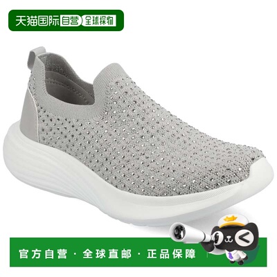自营journee collectionJournee女式Linnea休闲运动鞋-灰色/闪亮