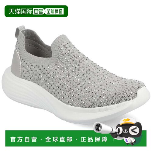 自营journee collectionJournee女式Linnea休闲运动鞋-灰色/闪亮