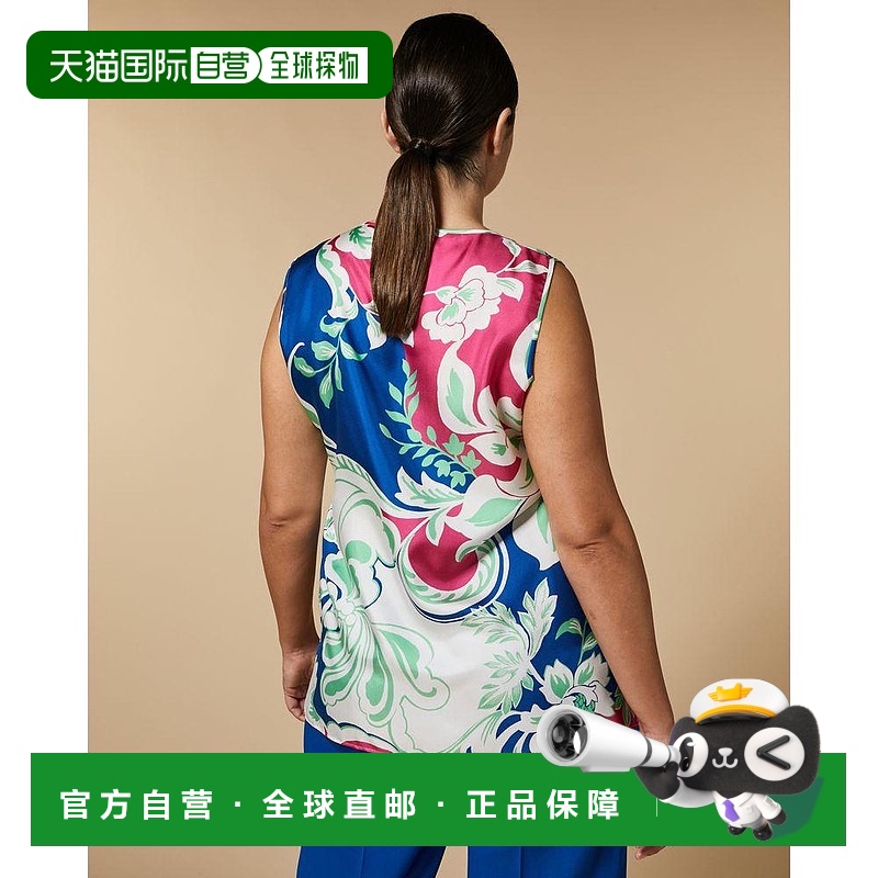 1h可退 【美国直邮】marina rinaldi 女士 衬衫真丝上衣