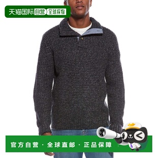 自营WEATHERPROOF VINTAGE Shaker Rib Mock Neck Sweater - blue