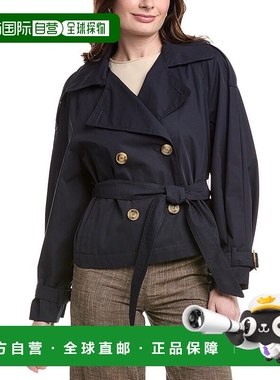 自营 Marella Uragano雨衣-蓝色 美国奥莱直发