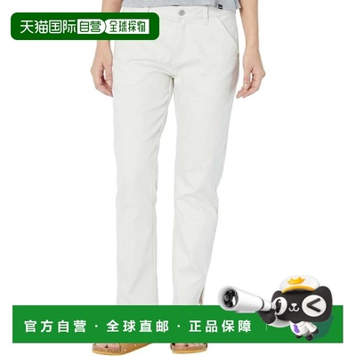 自营prAna Kayla Pants Women's Chalk Stretch Mid-Rise Ankle S