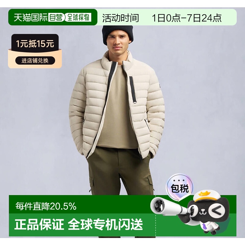 Moose Knuckles 男士LAKI JACKET长袖拉链立领羽绒服小剪刀