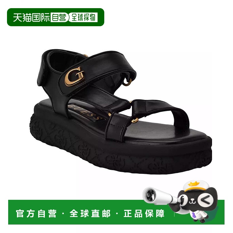 1小时内可退 【美国直邮】guess 女士 凉鞋正品品牌外穿简约休闲