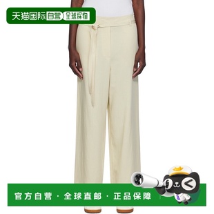 女士 灰白色 长裤 香港直邮潮奢 Waist TOTÊME Tie 1h可退 Fluid