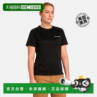 女士 Timberland PRO Wicking Good Sport 短袖 T 恤 - 黑色 【美