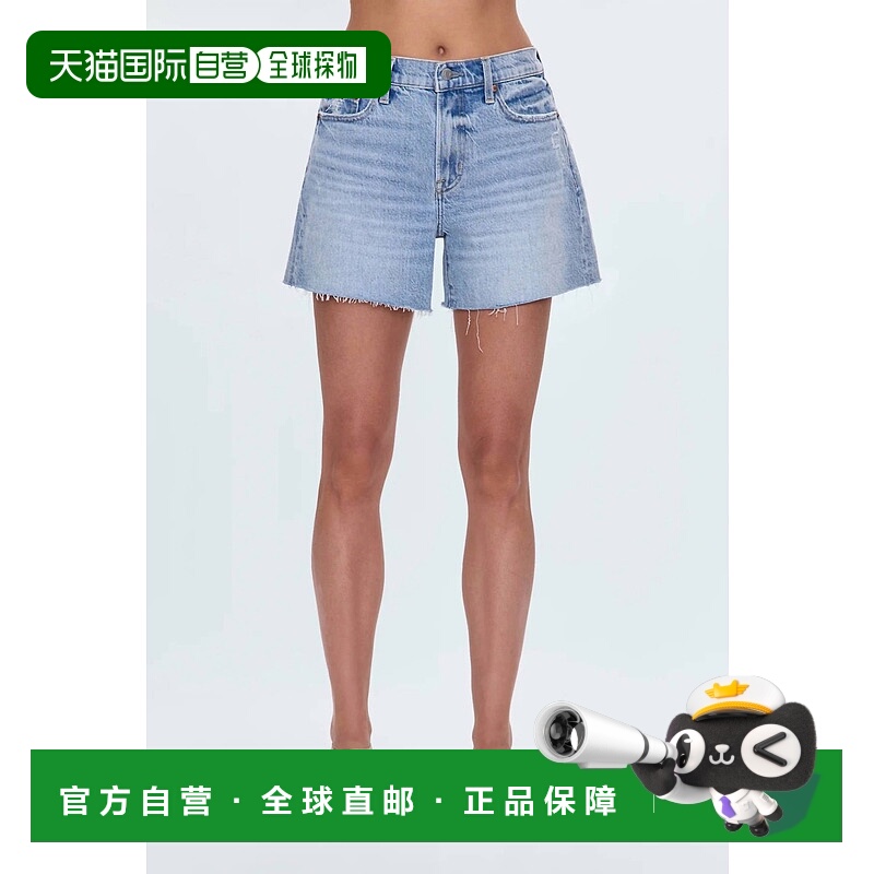 自营pistolaKennedy Mid Rise Cut-Off Short In Normandy Vintag