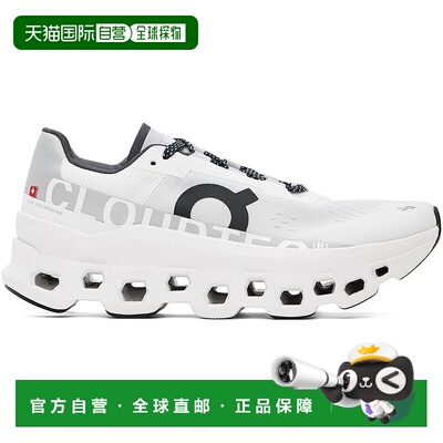 1h可退 香港直邮潮奢 On 女士 白色 Cloudmonster 运动鞋 6198433