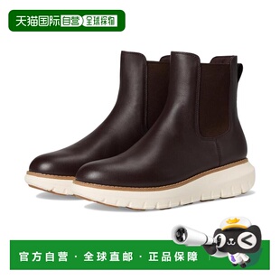 女士 1h可退 haan cole 靴子女靴切尔西靴皮靴 美国直邮