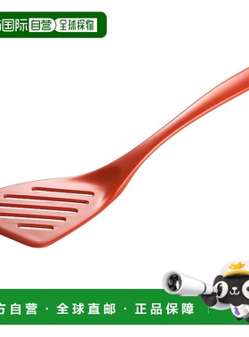 自营Gourmac 12 英寸三聚氰胺开槽特纳抹刀 - 橙色 美国奥莱直发