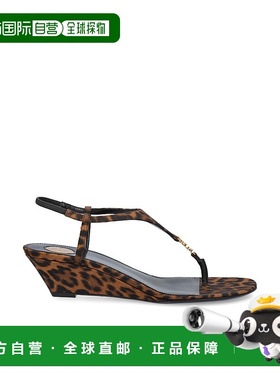 1h可退 香港直邮潮奢 Saint Laurent 圣罗兰 女士 Cassandra坡跟