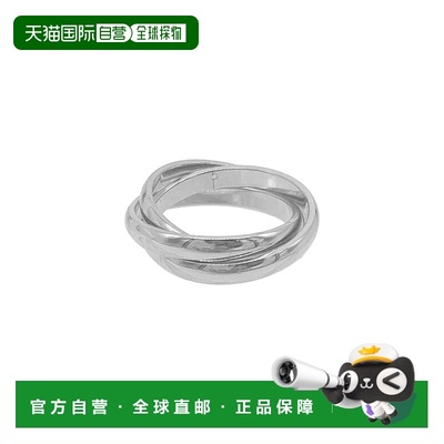 自营adorniaTarnish Resistant Silver Plated Interlocking Ring