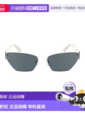 自营Calvin Klein Metal Women Women's Sunglasses - white 美国
