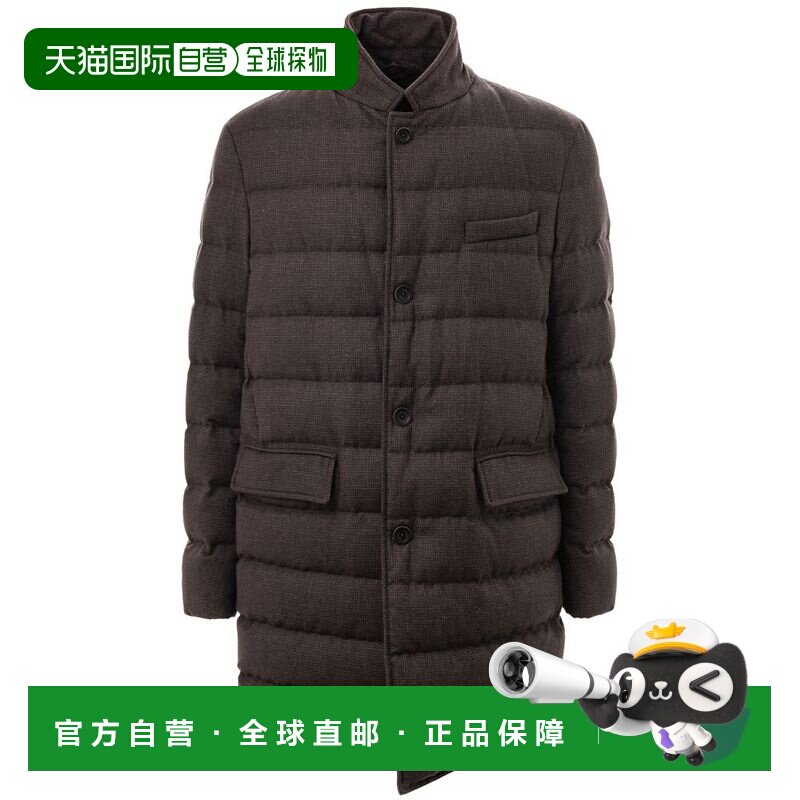 自营Herno Wool Jackets & Men's Coat - brown 美国奥莱直发图片