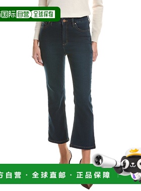 自营Jones New York Lexington Westpoint Crop Flare Jean - blu