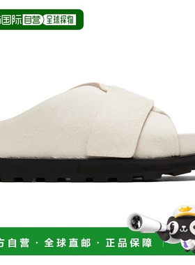 1h可退 香港直邮潮奢 Jil Sander 吉尔 桑达 女士 白色凉鞋 J44WX