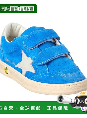 自营Golden Goose Ballstar Strap Suede Sneaker - blue 美国奥