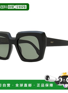 自营 Retrosuperfuture 中性大太阳镜 Piscina BKK 黑色 54 毫米