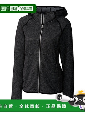 自营 cutter & buckCutter&Buck Mainsail毛衣针织连帽衫女式全拉