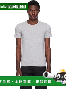 1h可退 香港直邮潮奢 Tom Ford 汤姆 福特 男士 灰色 T 恤 T4M081