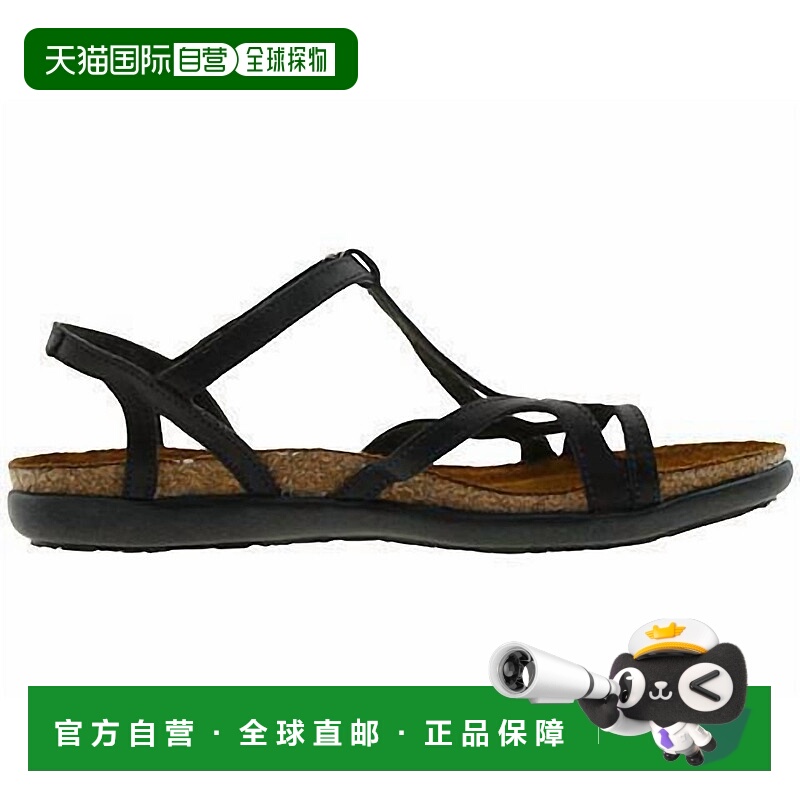 自营naotWomen's Dorith Gladiator Sandal In Black Raven Leath