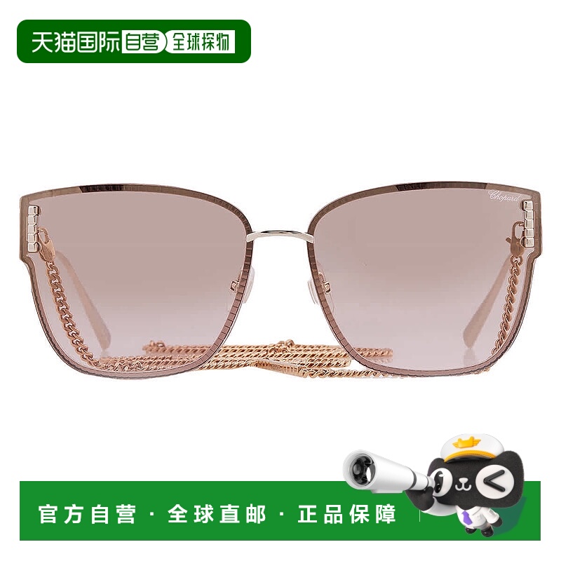 自营Chopard Gold Cat Eye Ladies Sunglasses IKCHF73 594X 63 - - 封面