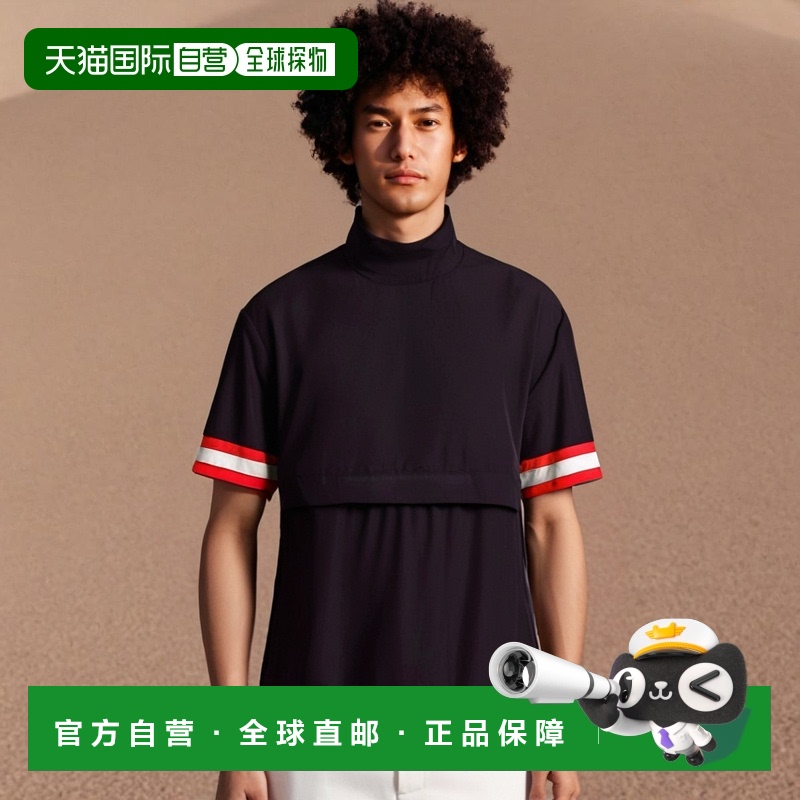 【美国直邮】阿迪达斯|男款黑色迈阿密飓风队 Strategy 短袖半拉