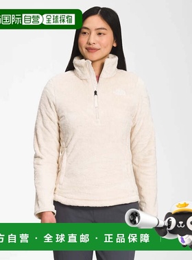 自营 The North Face Osito夹克NF0A7UQM女式栀子花白色拉链套头D