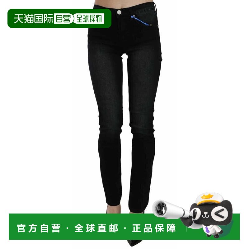 自营Versace Jeans Couture  Dora Slim Fit blue Women's Pants