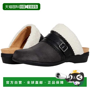自营Spenco Nottingham木log铁门SP1049IRN女士-黑色 美国奥莱直