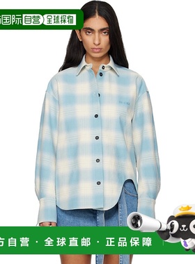 1h可退 香港直邮潮奢 The Attico 女士 蓝色 Eliza 衬衫 260WCH00