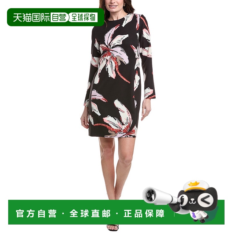 自营 Marella Bondeno迷你连衣裙-黑色 美国奥莱直发