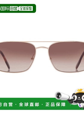 自营Lacoste Brown Gradient Navigator Men's Sunglasses L264S