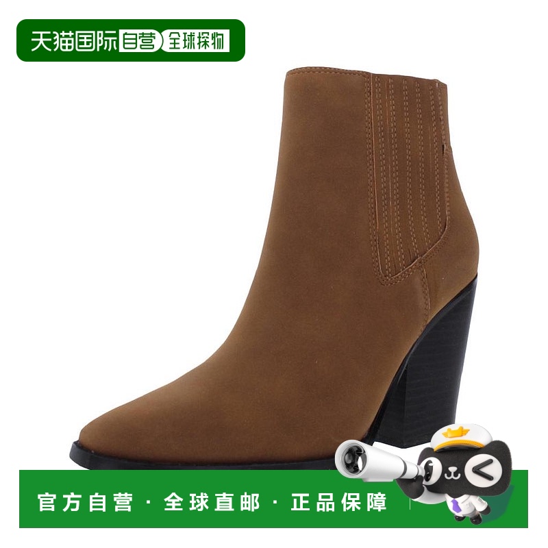 1h可退 【美国直邮】Kendall Kylie Colt系列 女士仿麂皮尖头踝靴