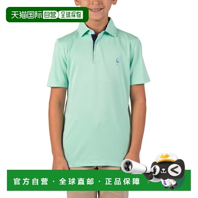 自营Tailorbyrd Solid Polo Shirt - green 美国奥莱直发