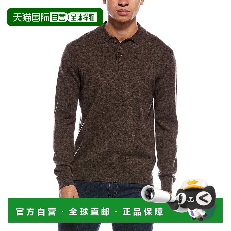 自营Brodie Cashmere Wool & Cashmere-Blend Trophy Neck Sweate