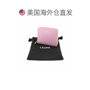 美国 自营Celine Wallet Owned pink Pre Leather Fold