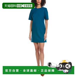 Lined Dres Shift Blend Wool Silk Solid Renta 自营Oscar